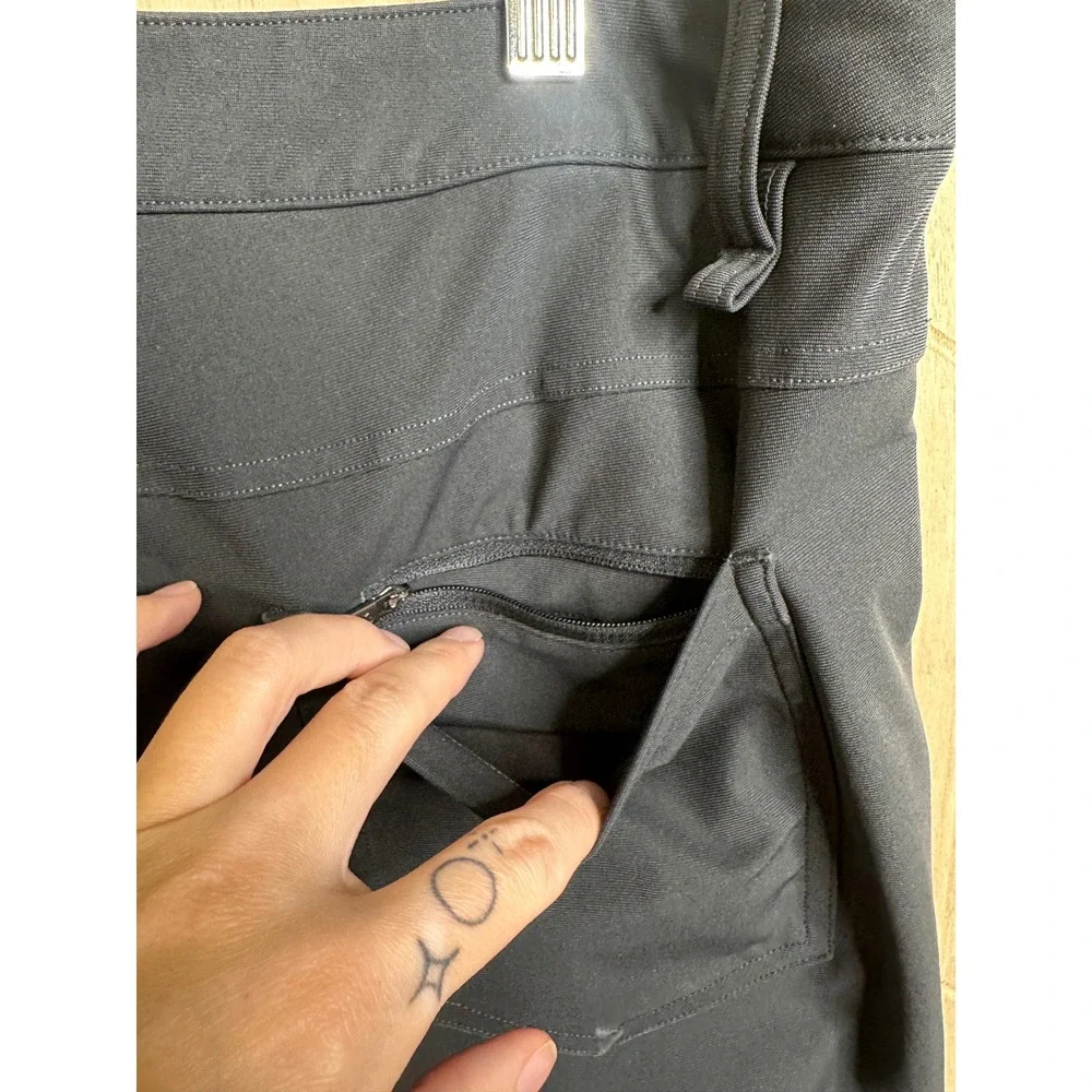 Lululemon Mens‎ Black ABC Commission Cropped Pants Size 31  x 24 Stretch
